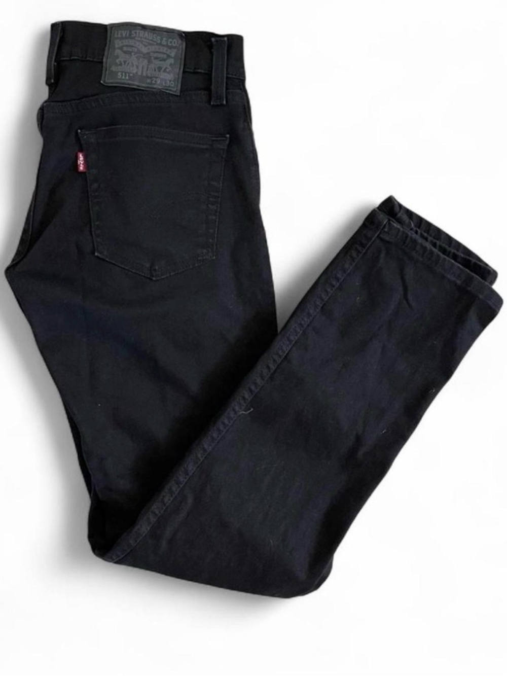 Levi's 511 Men's Jeans Black - Size 29x30 - Excellent Pre-Owned